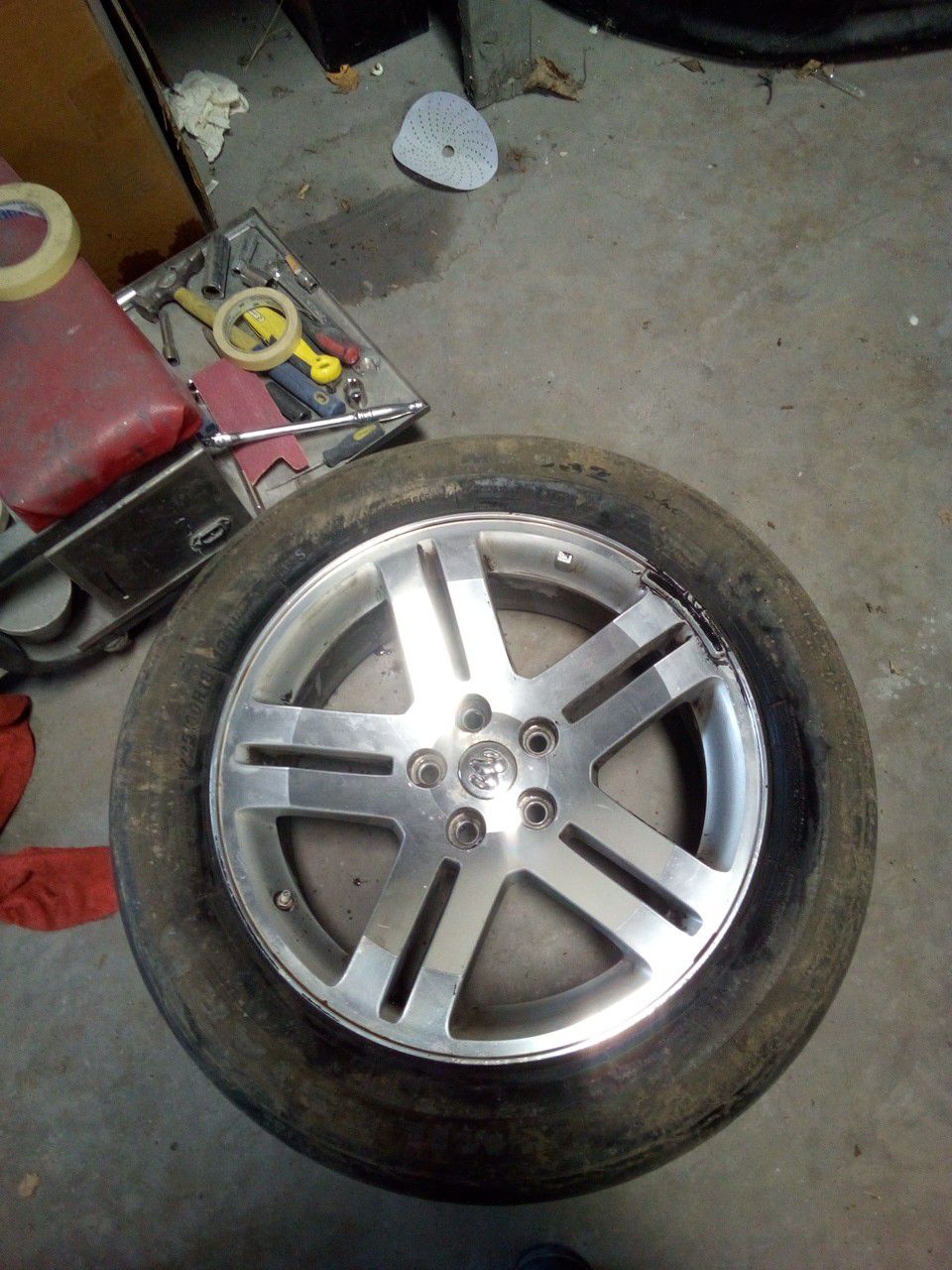 18 inch Dodge charger rim