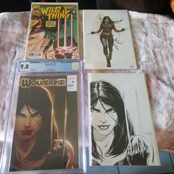 X-23: Wolverine #25 Williams Trade Edition CGC 9.8 plus B/W Virgin Marvel Comics