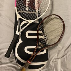 Tennis Racket And Bag