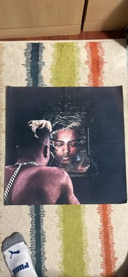 Rapper Hip-Hop XXXTentacion Wall Art Canvas - 20” x 20”