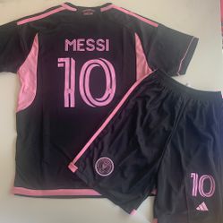  For kids Messi Inter Miami CF 2023 Black with shorts