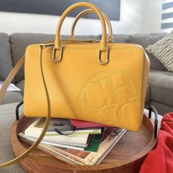 Authentic Carolina Herrera Hand Bag/crossbody Bag 