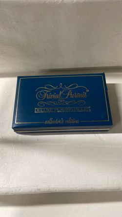 Trivial Pursuit Deluxe Playing Pieces Collector's Edition