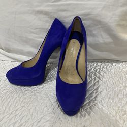 Gianni Bini Women Blue Heels 8
