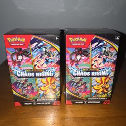 Pokemon Chaos Rising Booster Bundle