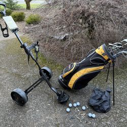 Golf Clubs/bag (left Handed)