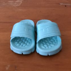 Doll sandals blue color for 18” our generation or American Doll