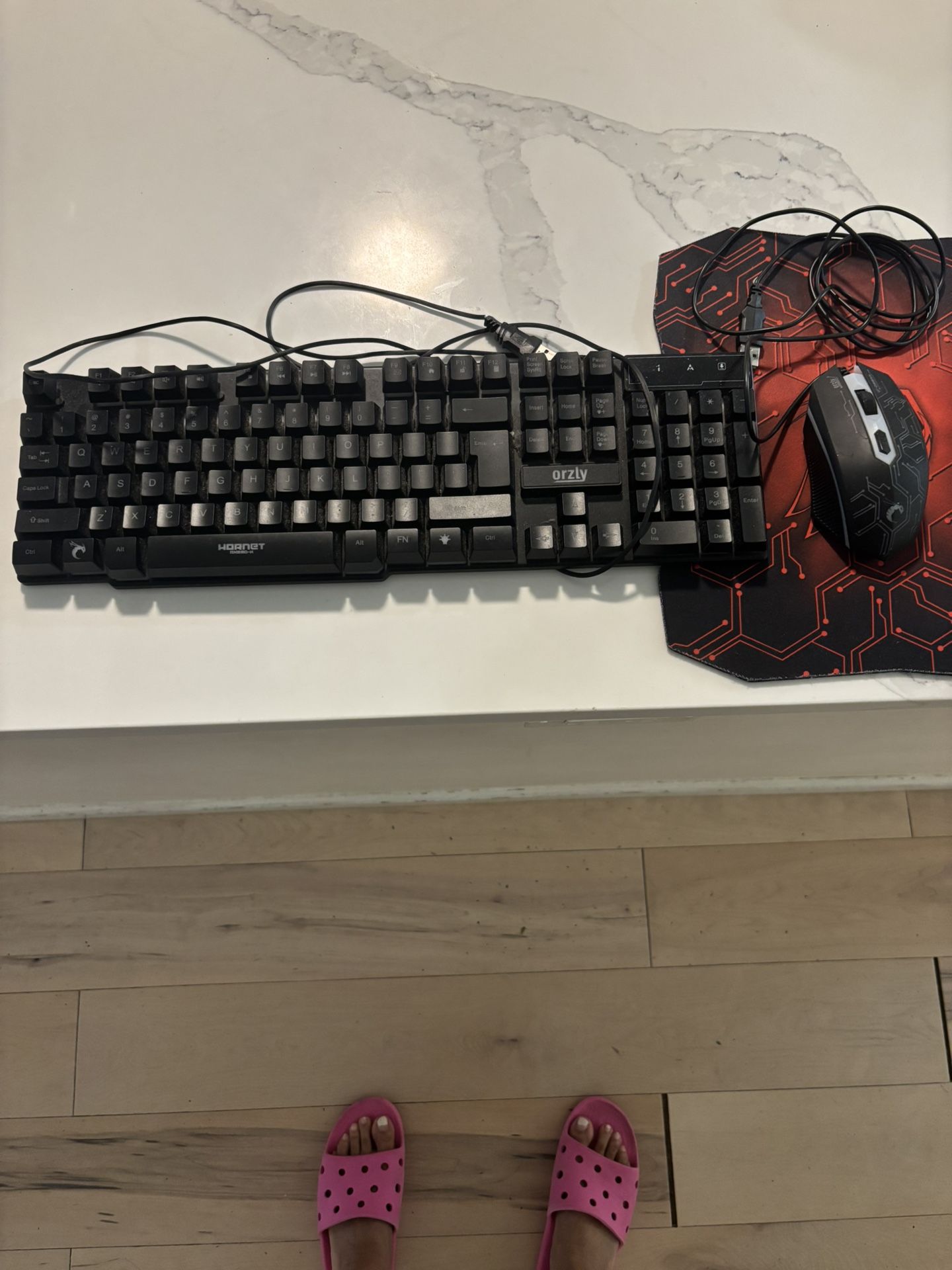 Light Up Keyboard + Mouse