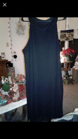 Lane Bryant black dress w/pleats
