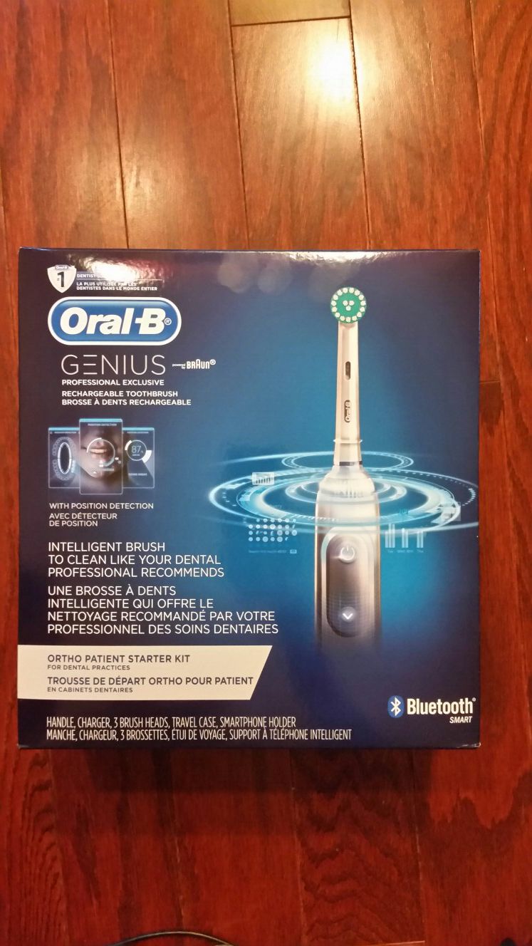 Sealed Brand New Oral-B Genius Toothbrush with Bluetooth