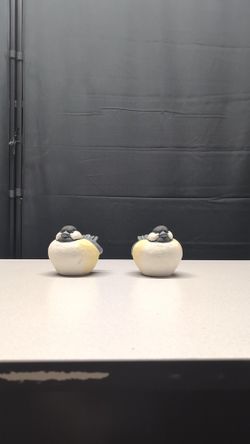 Pair of Decorative Bird Tea Light Holders