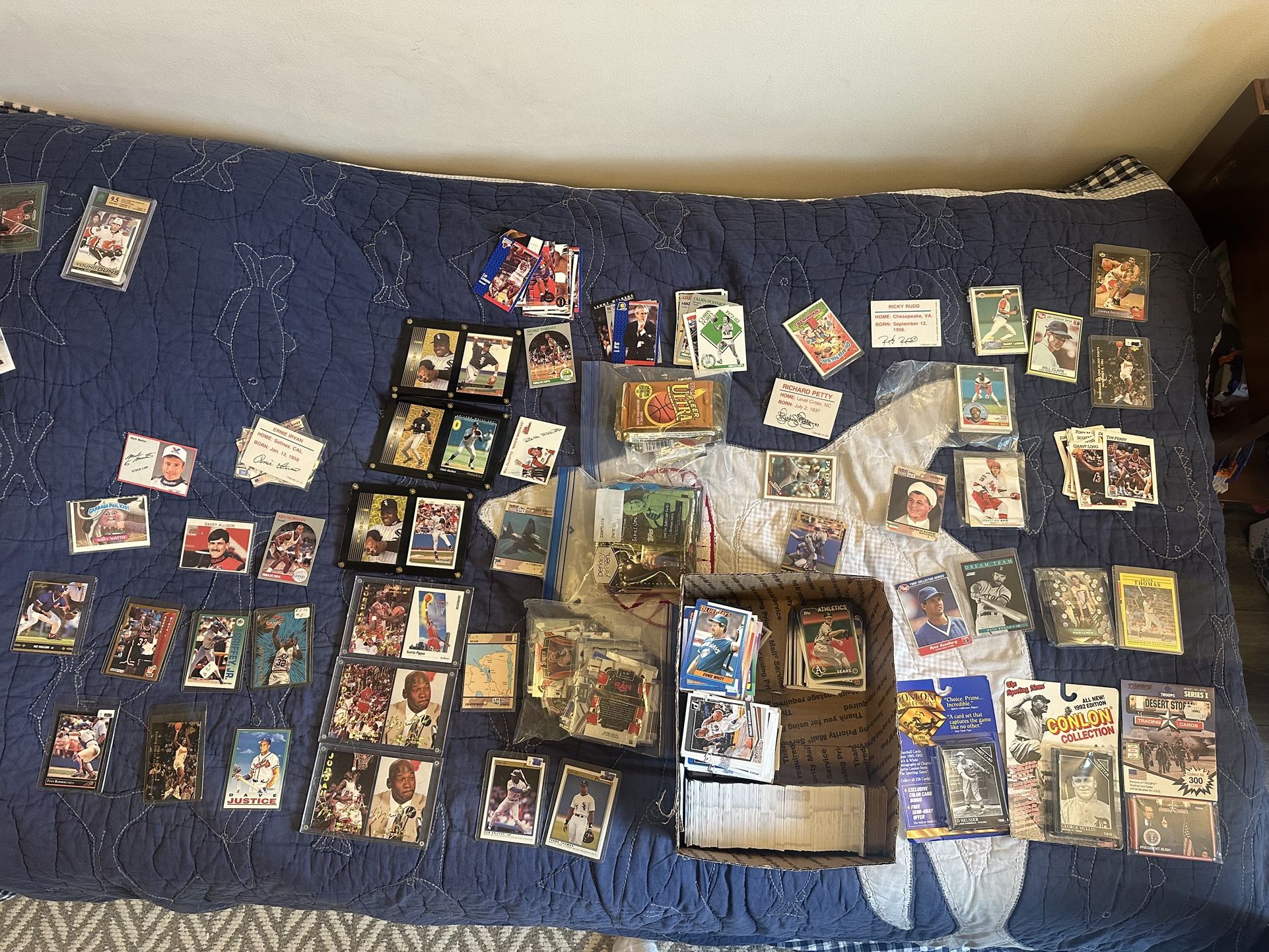 Giant Lot Of Sports Cards (Read Description)