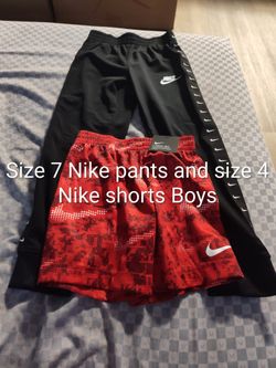 Size 7 Nike Pants Size 4 Nike Shorts Boys