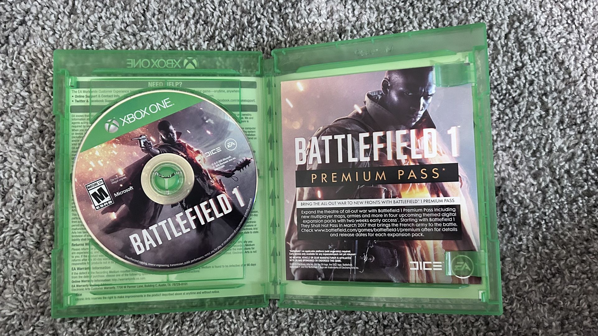 Battlefield 1 XBOX ONE, S, X