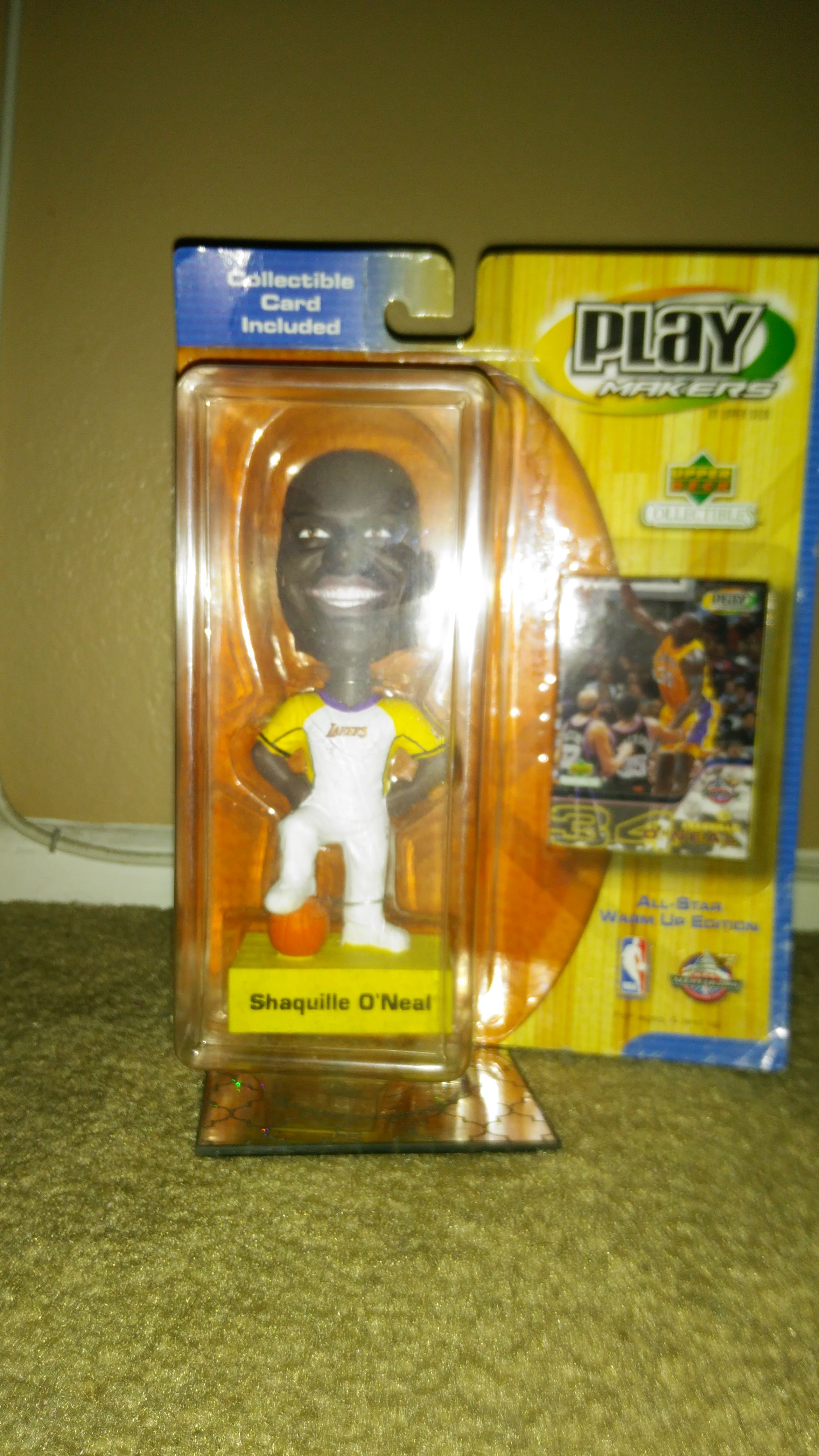 Shaquille O'Neal Bobblehead Doll Los Angeles Lakers