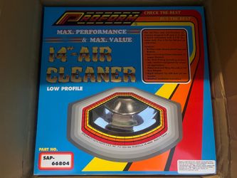 14 inch chrome air cleaner for a 4 barrel. 😊👍✅🇺🇸