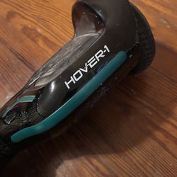 Black Hover‑1 Super Fly Hoverboard — Barely Used, Green LEDs