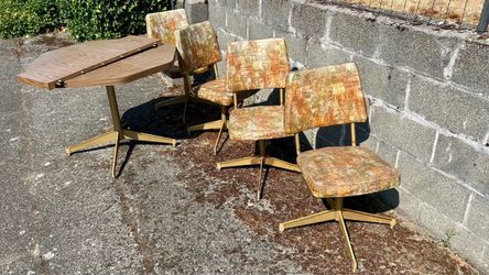 Vintage dining table set