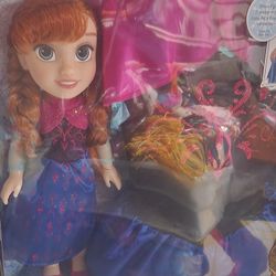 Frozen Anna Doll And Dress Up New