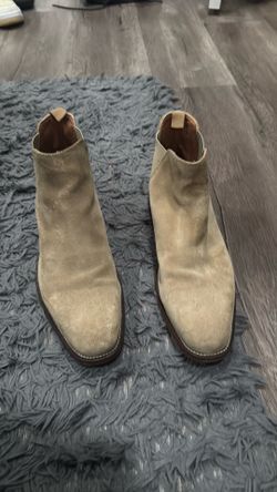 Suede dress shoes