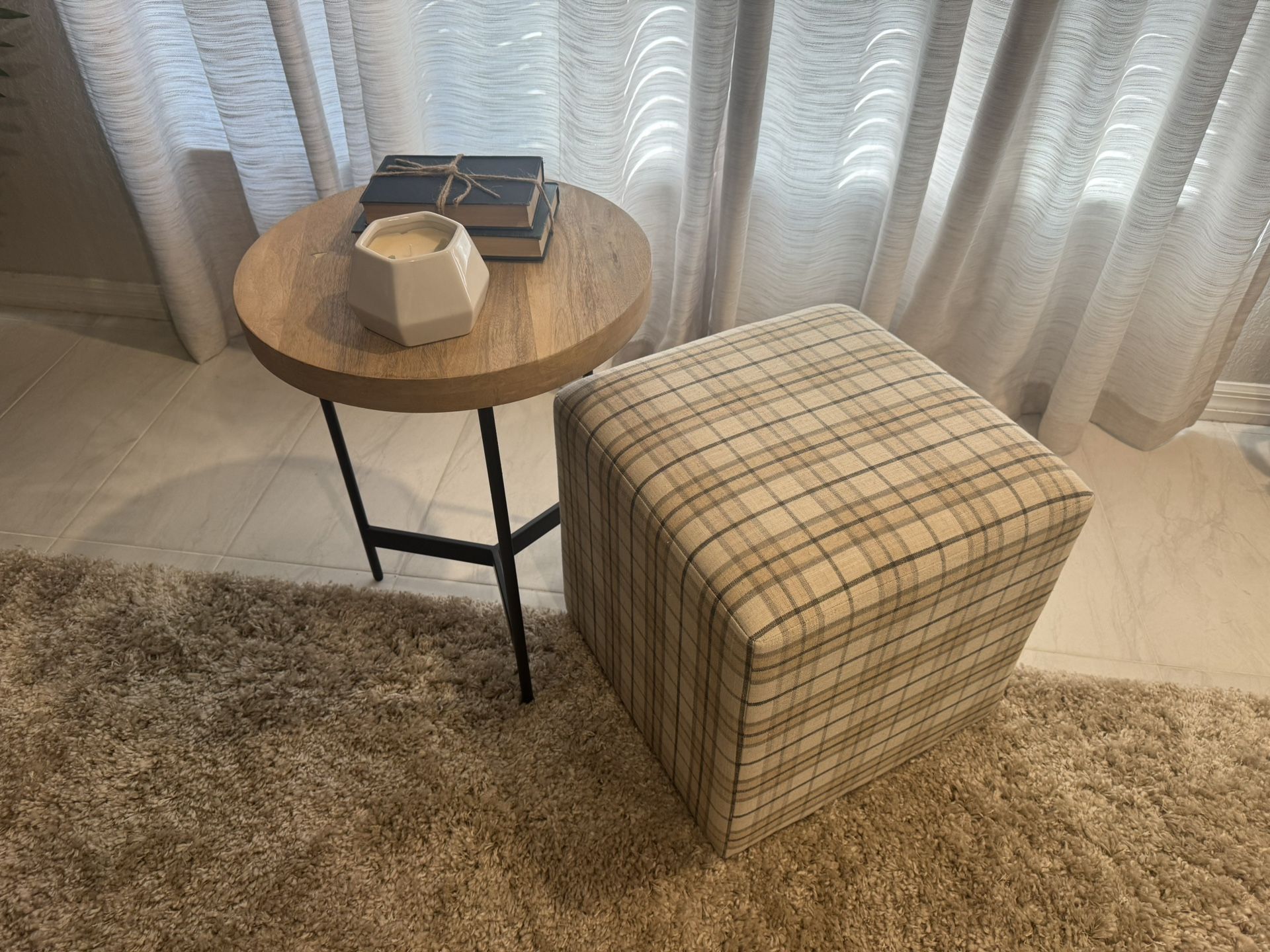 Side Table And Chair