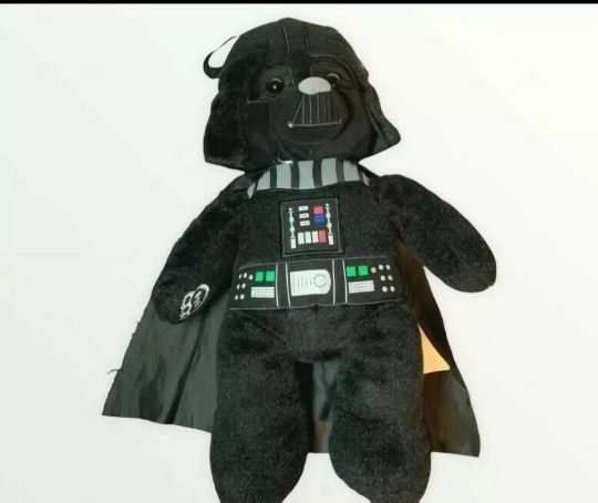 Star Wars Darth Vader Teddy Bear Build-A-Bear Plush 18" Stuffed Animal BABW Toy