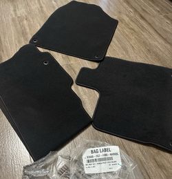New Honda Passport Carpet floor mats 3 pack mat set TG7 black mats for car