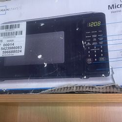 Microwave,it Is Black 