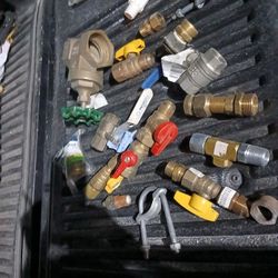 Brass And Copper Fittings Misc. Sizes 