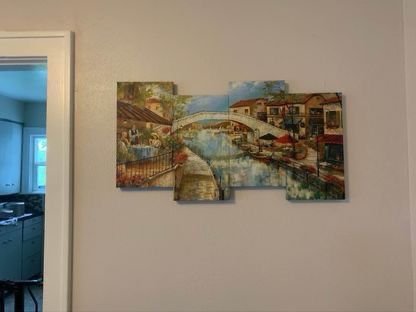 Italy Wall Canvas( All One Piece)