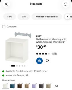 Moving Sale – IKEA EKET Storage Shelves