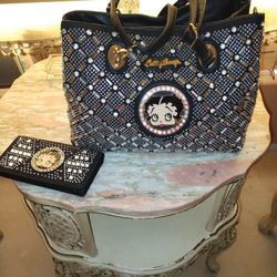 Betty Boop  Purse And Wallet 