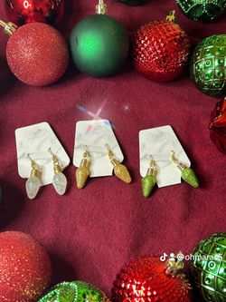 Chtistmas Ornament Earrings