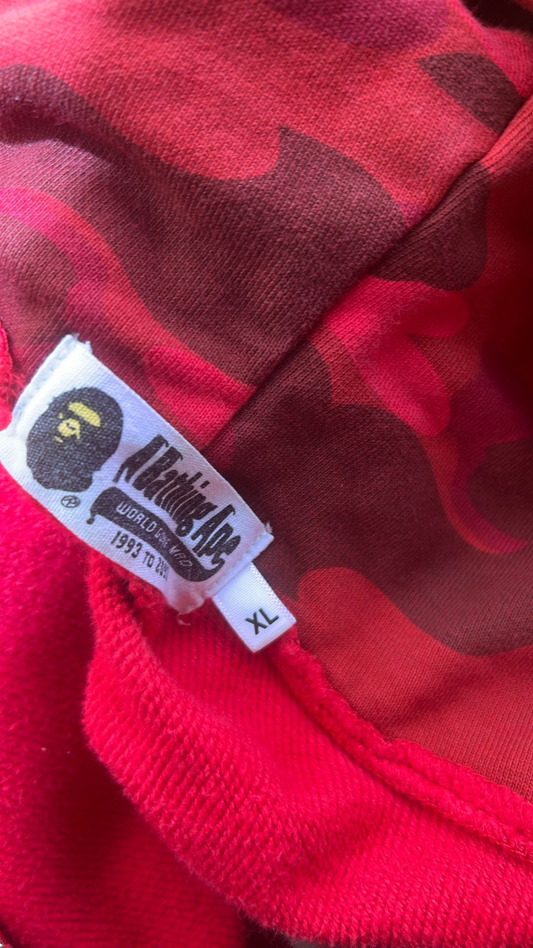 Bape Hoodie Xl Used 
