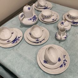 1920/1930 Vintage/Antique Edelstein Bavaria Tea Set