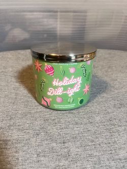 Pickle scent bath and body candle new