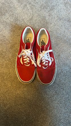 Red Vans 