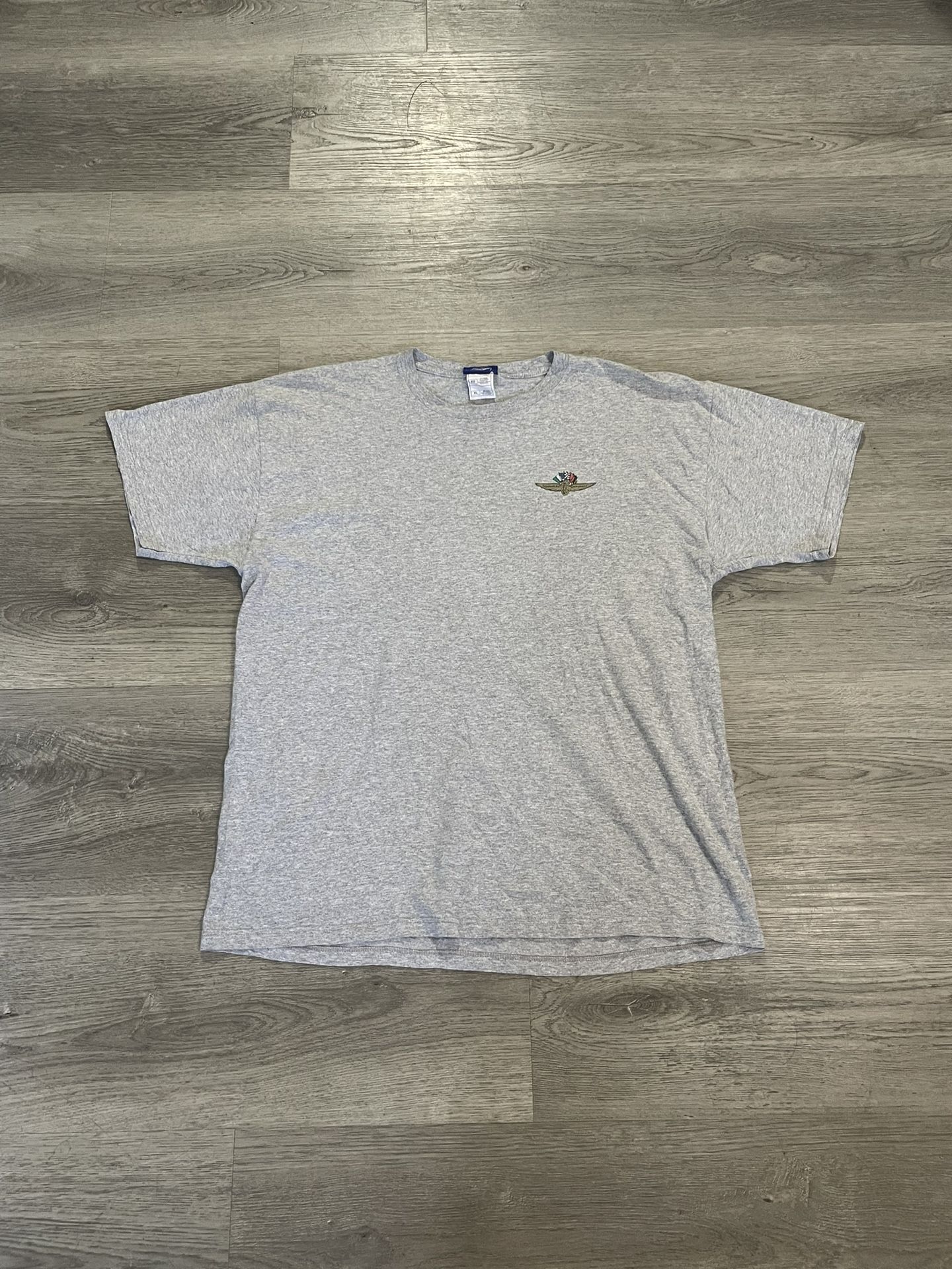 Vintage Reebok Indianapolis Motor Speedway men's Grey shirt