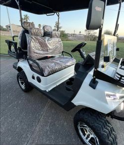 AFFORDABLE FUN Street Legal Gold Cart