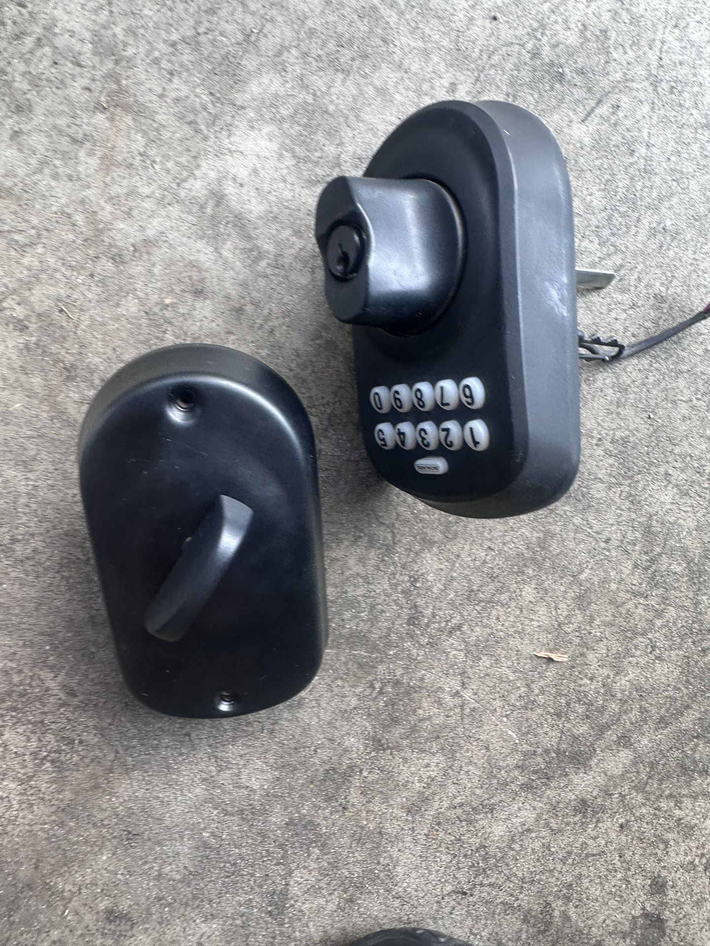 Plymouth Trim Keypad Deadbolt Keyless