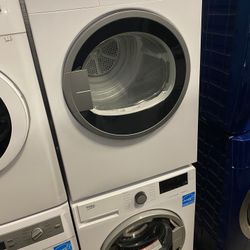 BEKO 24” WASHER AND DRYER COMPACT SET ELECTRIC WARRANTY ATTACHMENTS DELIVERY…
