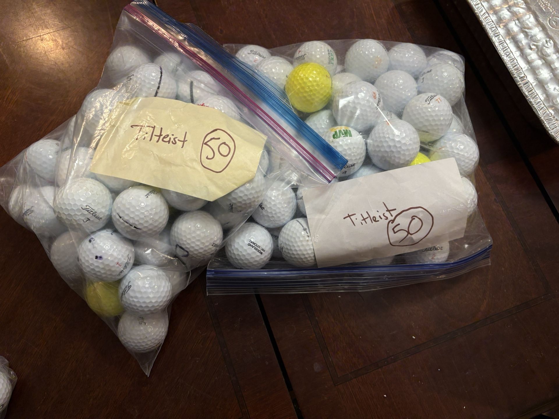 100 Titleist Golf Balls