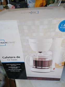New coffee maker
