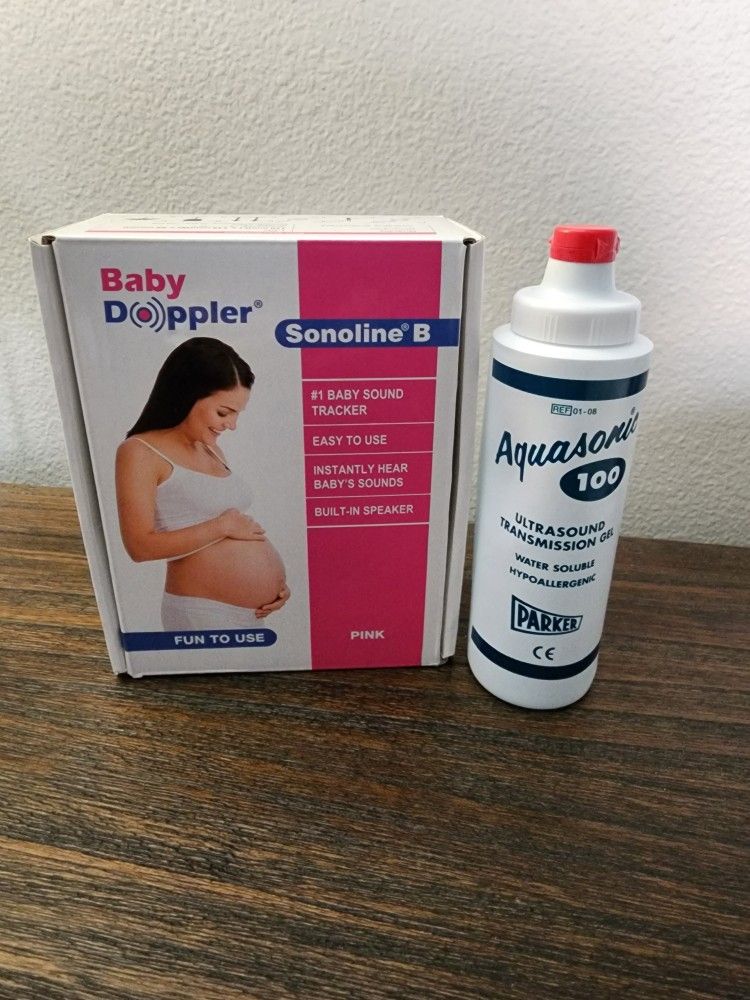 Baby Heartbeat Doppler & Gel