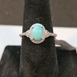 Genuine  Arizona Turquoise  Ring