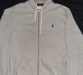 Ralph Lauren grey zip up