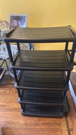 5 tier shore rack with umbrella storage
