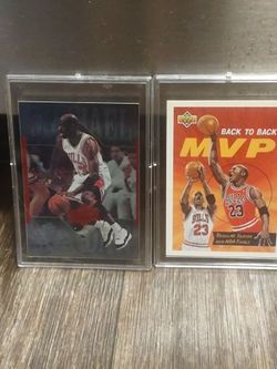 6 Michael Jordan mixed basketball cards