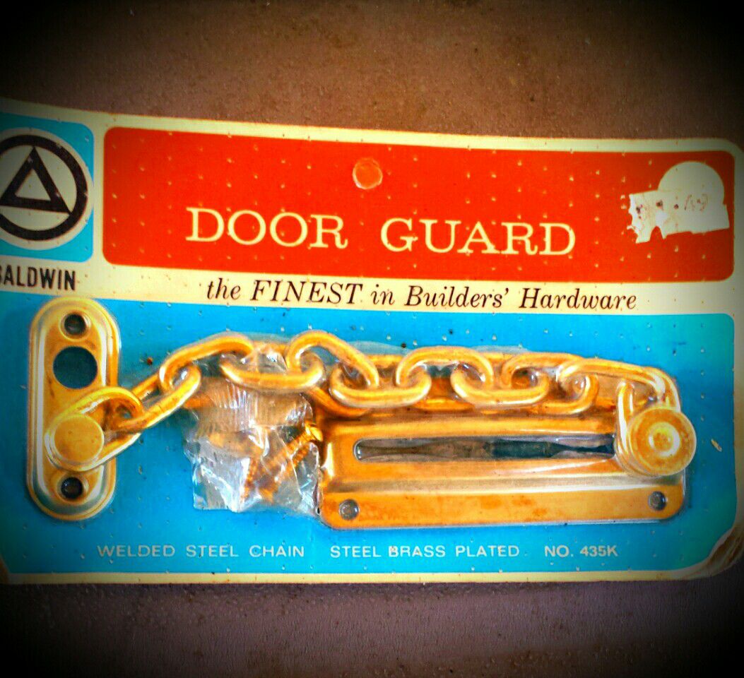 Vintage Brass Door Lock