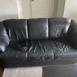 Leather Couch